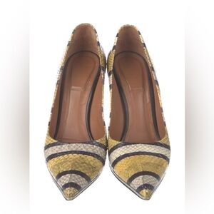 Givenchy snakeskin pump